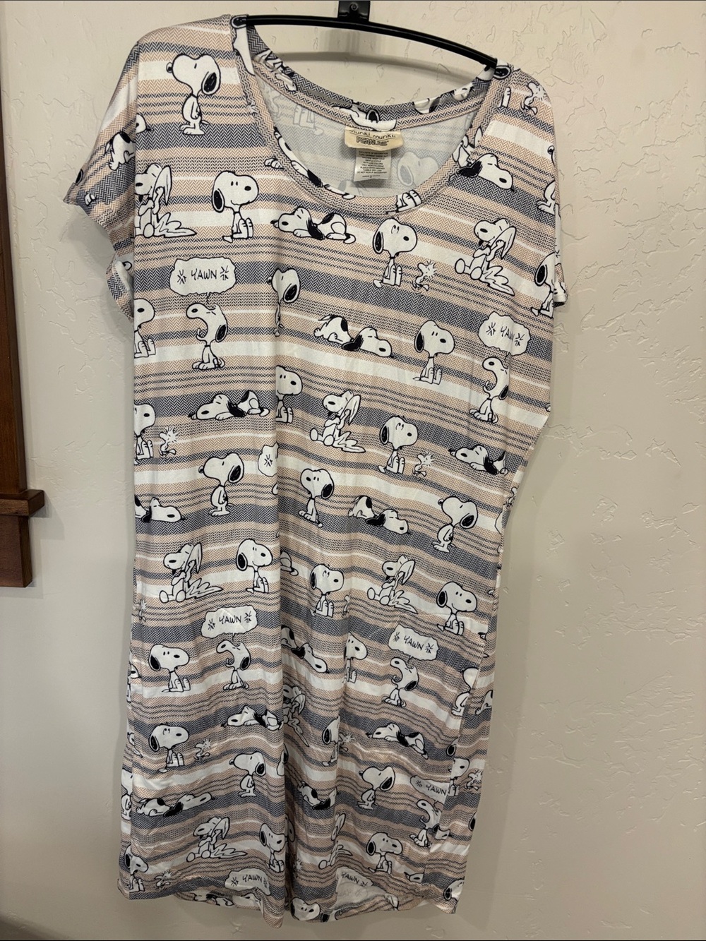 Peanuts Munki Munki sleep tee, M